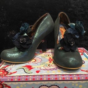 Irregular Choice Aurora- Blue women’s heels